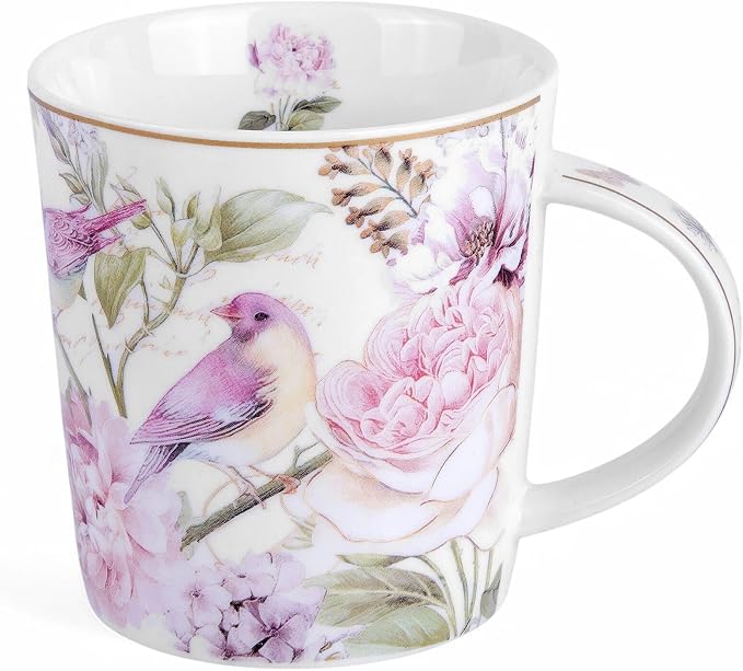 STP GOODS Porcelain Tea/Coffee Cup in Gift Box Fine Porcelain Coffee Cup Tea