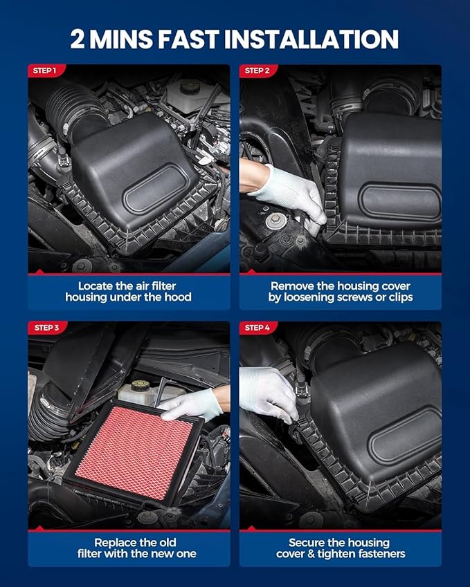 KAX Premium Engine Air Filter, CA10885 Replacement