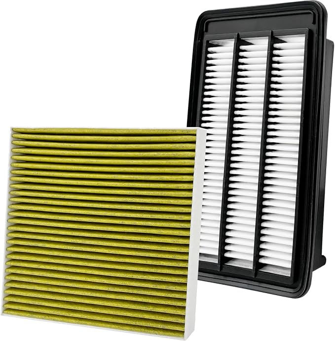 2PCS Cabin Engine Air Filter Kits JM802 JMAA00 Fits