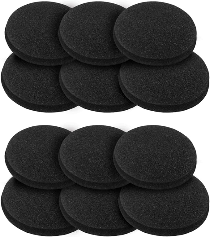 12 Pieces Activated Carbon Compost Bin Filters