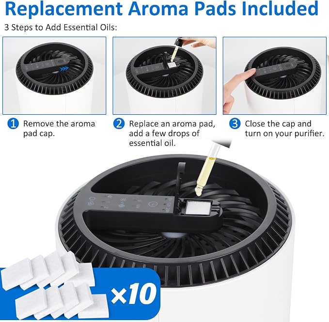 2 Pack MK01 MK06 True HEPA Replacement Filter Compatible