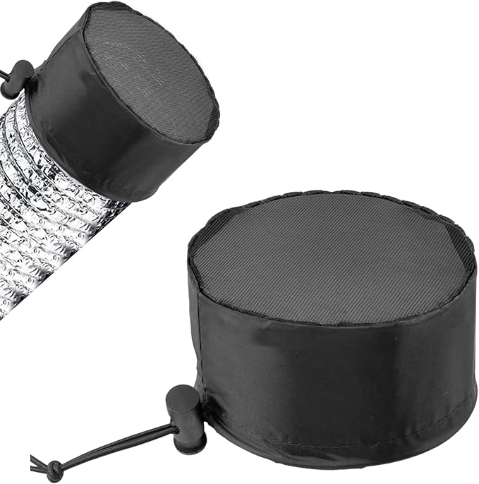 2Pcs 6 Inch Grow Tent Vent Cover Filter, Duct Filter Net