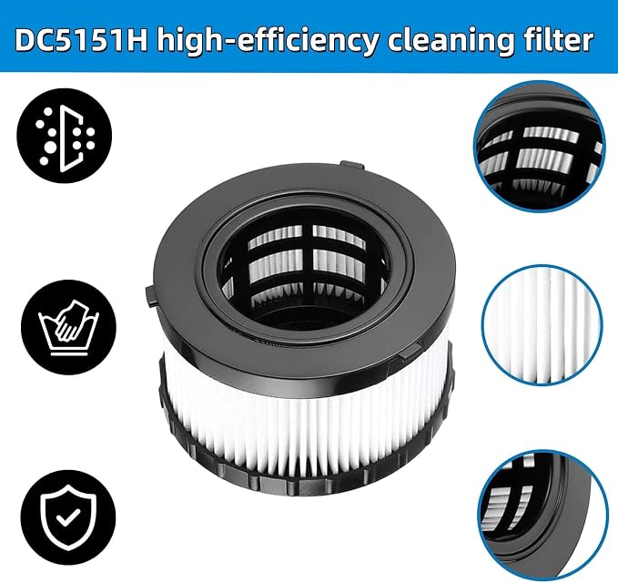 DC5151H HEPA filter replacement accessory, compatible