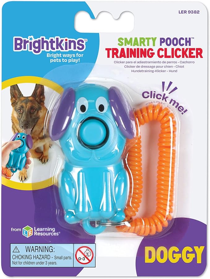 Brightkins Smarty Pooch Training Clicker: Puppy - 1 Piece, Enrichment Dog Training and Obedience Games, Interactive Gift for Puppies