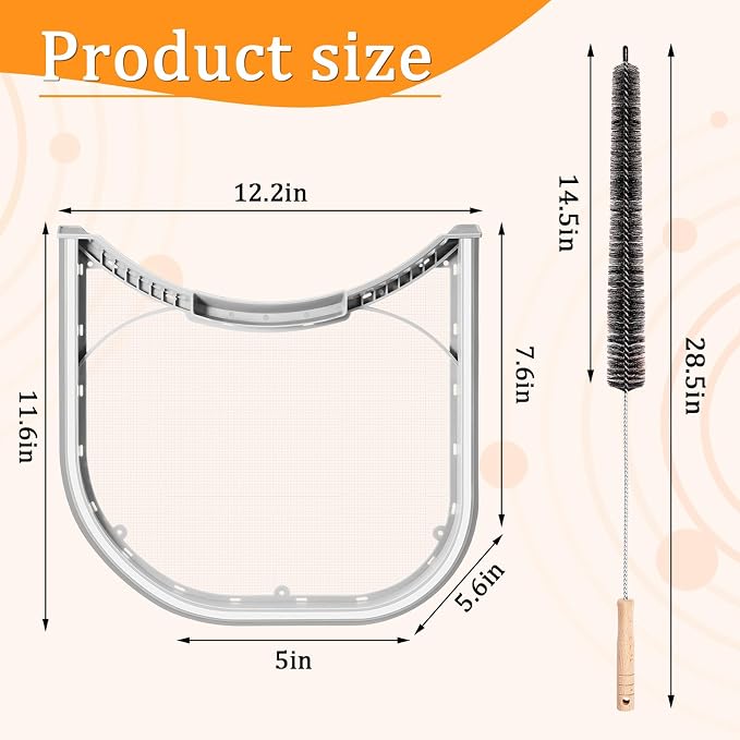 Patelai 2 Pcs 5231el1003b Dryer Lint Filter Replacement