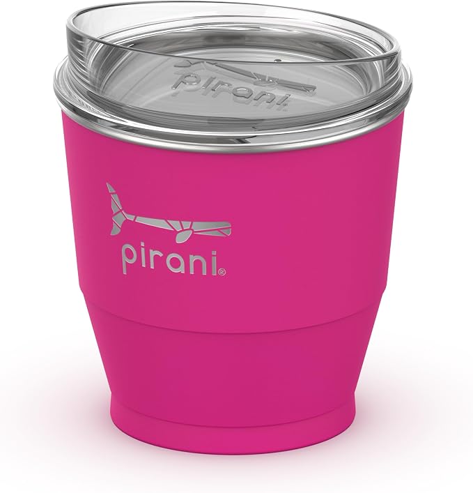 Pirani 10 oz. Insulated Stackable Wine and Whiskey Tumbler