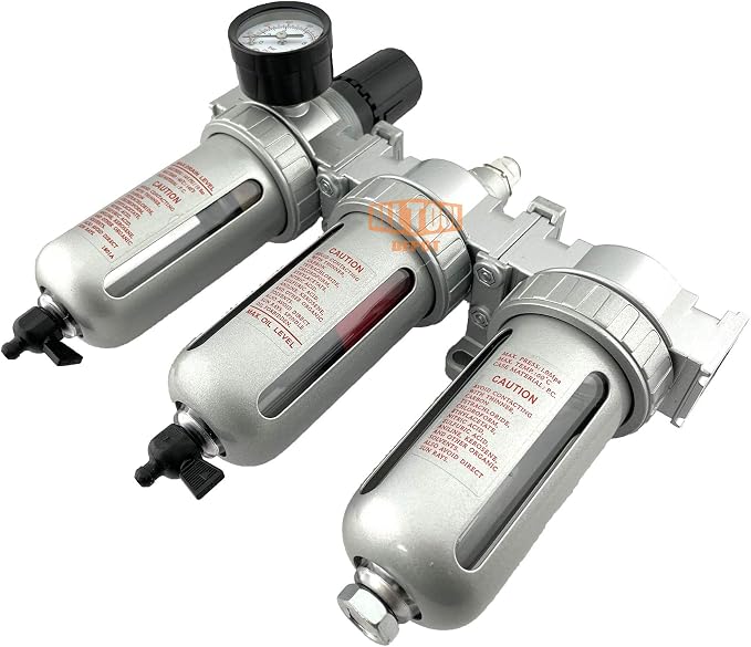 1/2" NPT MID FLOW Filter Regulator Coalescing Desiccant Dryer System