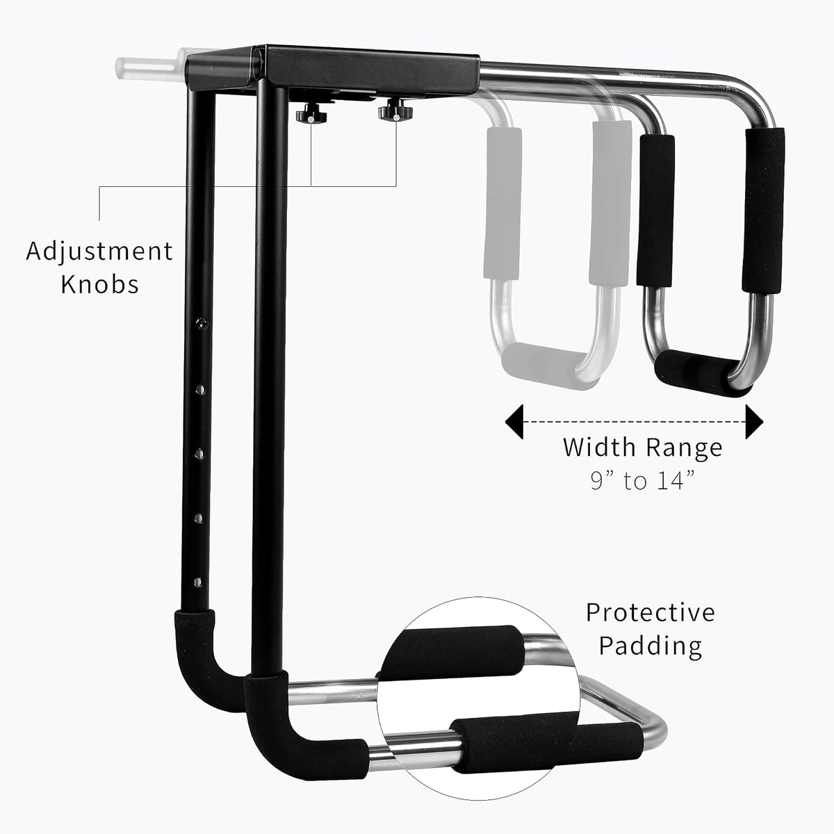 VIVO X-Large Heavy Duty Adjustable Computer CPU Tower Stand with Secure Locking, Holds up to 66 lbs, MOUNT-PC04L