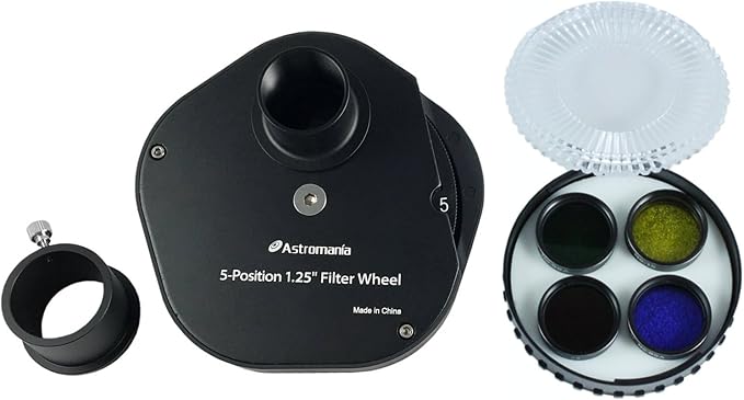 Astromania 1.25" Multiple 5-Position Filter Wheel