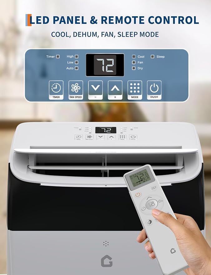 GarveeLife 12, 000 BTU Portable Air Conditioners