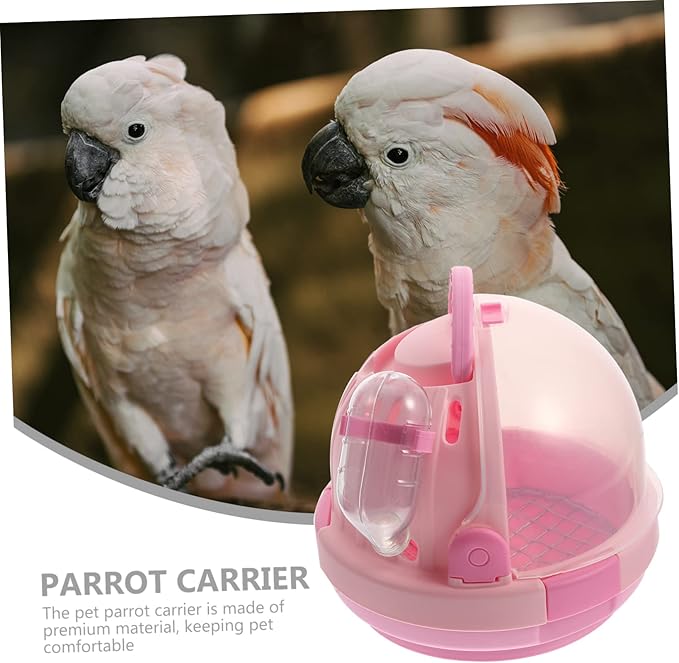 Small Bird Cage Parrot Travel Carrier Portable Parrot Cage Birdcage Compact Design