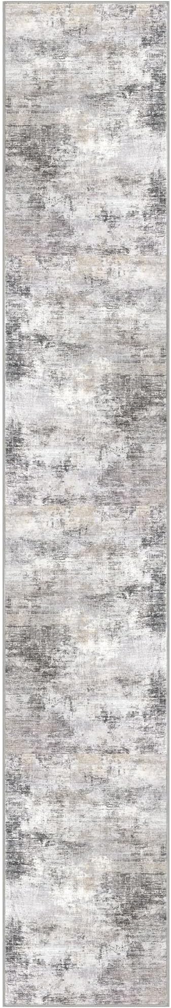 IOHOUZE Abstract Runner Rug 2x12 Ft Washable Runners