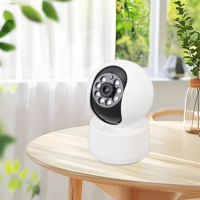 Camera for Dog Pet Baby Home Security, Security Monitor Pet Camera APP Remote Control Smart Motion Detection Table Monitor Camera 2 Way Talk Home Security Camera for Baby & Pet