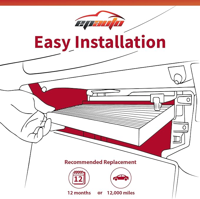 EPAuto CP930 Cabin Air Filter Replacement
