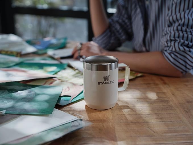 STANLEY Everyday Camp Mug 24oz | Drink Through Lid | Cup