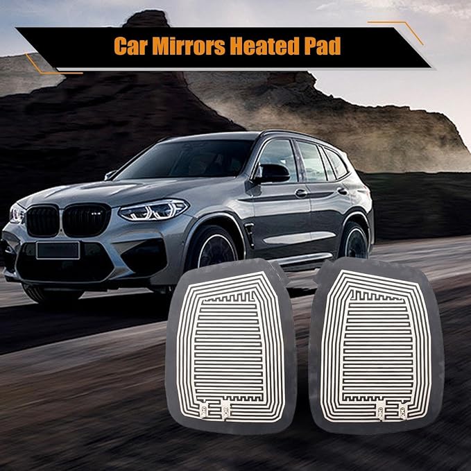 12V Car Rear Mirror Heater, Electric Glass Heating Demister Fast Heat Side
