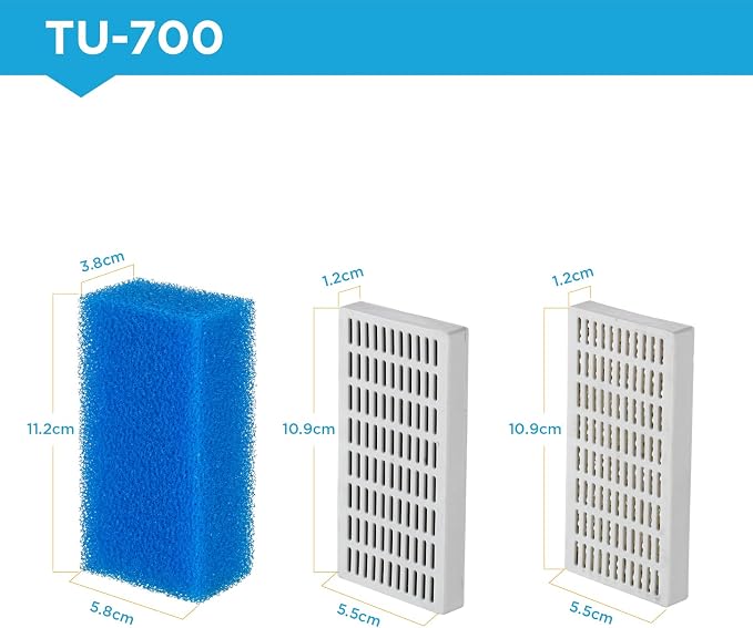 Replacement Cartridge for Aquarium UV Filter TU-700