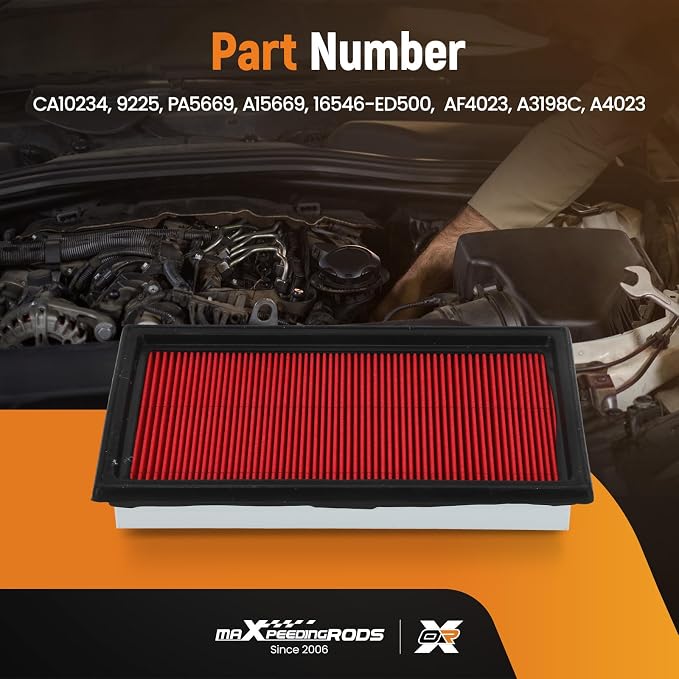 maXpeedingrods CA10234 Engine Air Filter Fits