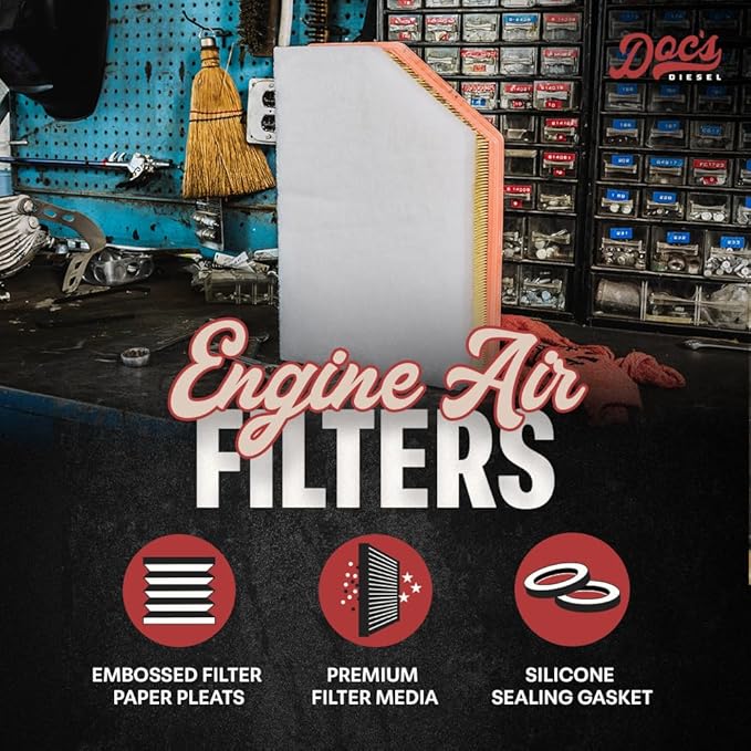 Doc's Diesel Engine Air Filter DPA11888 | Compatible