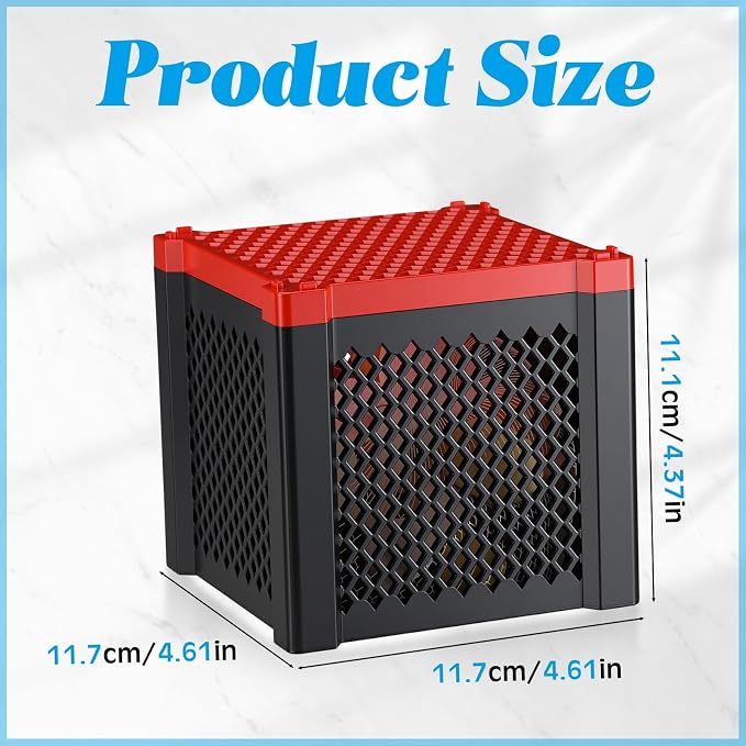Hortsun 2 Pcs Pure Cube Water Trough Filter