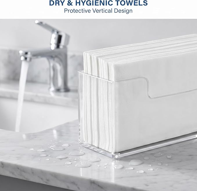 Acrylic Guest Towel Holder