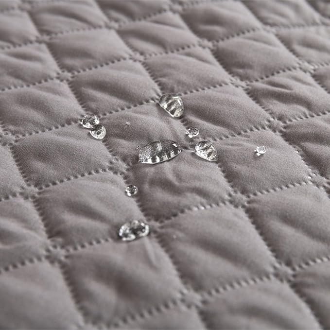 Dog Bed Cover & Couch Protector - Anti-Slip & Waterproof Pet Pad, Cozy Nest for Dogs, Ideal for Sofa, Bed & Car Seat Cushion - Furniture Protector Dark Gray 2XL