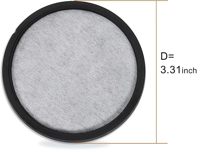 12-Pack Premium Activated Charcoal Water Filter Disk