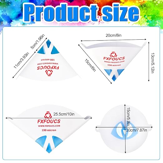 250 Pack of Premium Paint Strainers
