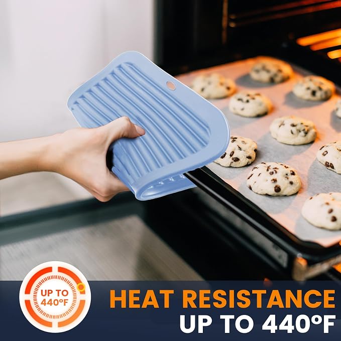 Silicone Trivet Mats 4 Heat Resistant Pot Holders Multipurpose Non-Slip Hot Pads