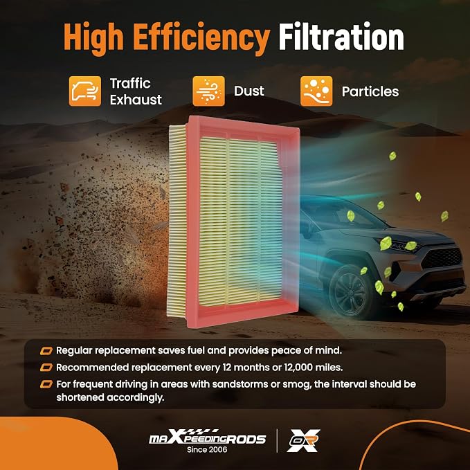 maXpeedingrods CA12813 Engine Air Filter