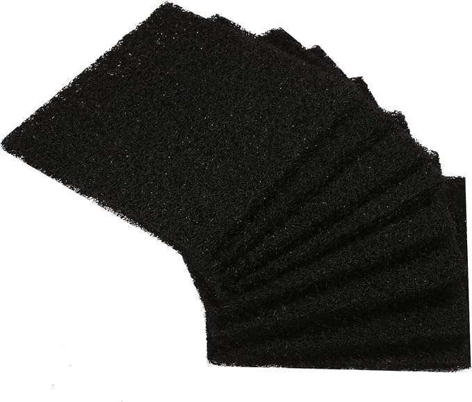 Resinta 8 Pack Activated Carbon Compost Caddy Filters Kitchen Compost Collector