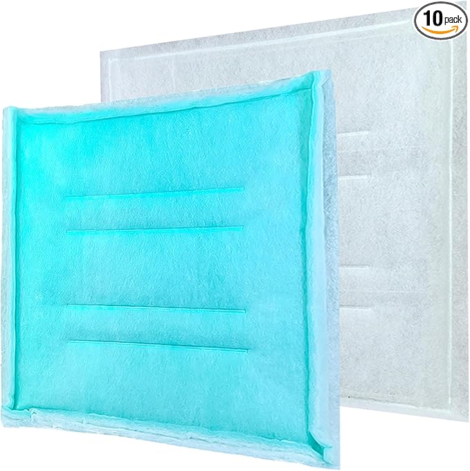 AUC Paint Booth Tacky Intake Filter Pad Series 55
