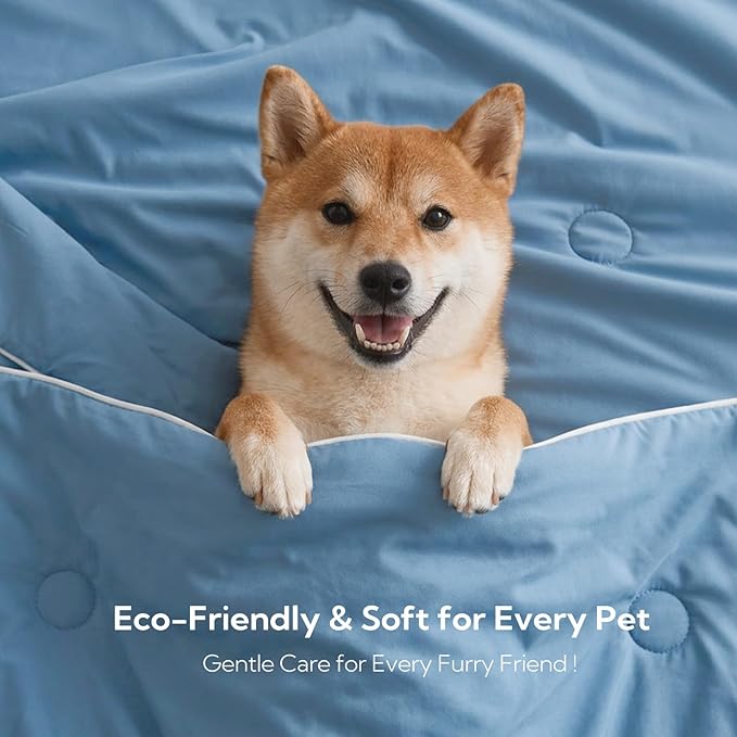 Soulbond Cooling Blanket for Extra Large Dogs - Q-MAX>0.45, Washable Cool Pet Cats Throw Blanket for Hot Weather, Self-Cooling Soft Dog Mat for Bed Crates Couch Sofa Cars(50"x60", Dark Gray)