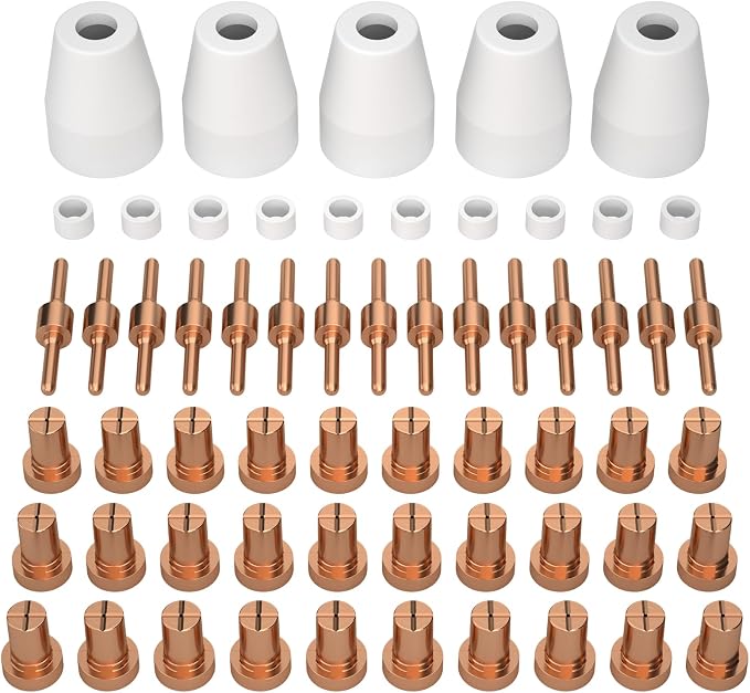 ARCCAPTAIN 60PCS PT31 Plasma Cutting Consumables Fit CUT-45 CUT-50 CT-312