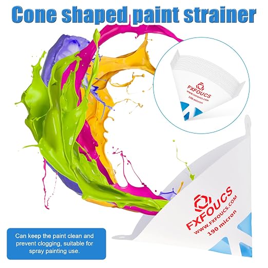 50 Pack of Premium Paint Strainers