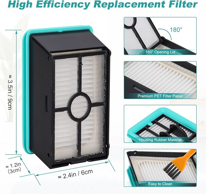 3831 Crosswave Roller Brush Filter Replacement