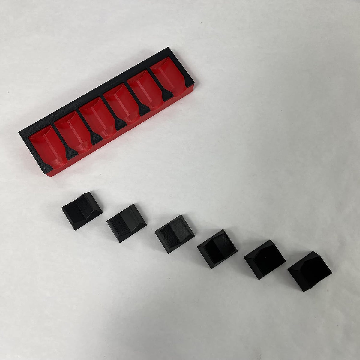 MagAttach Socket Extension Organizers (3 Piece Set, Red/Black)