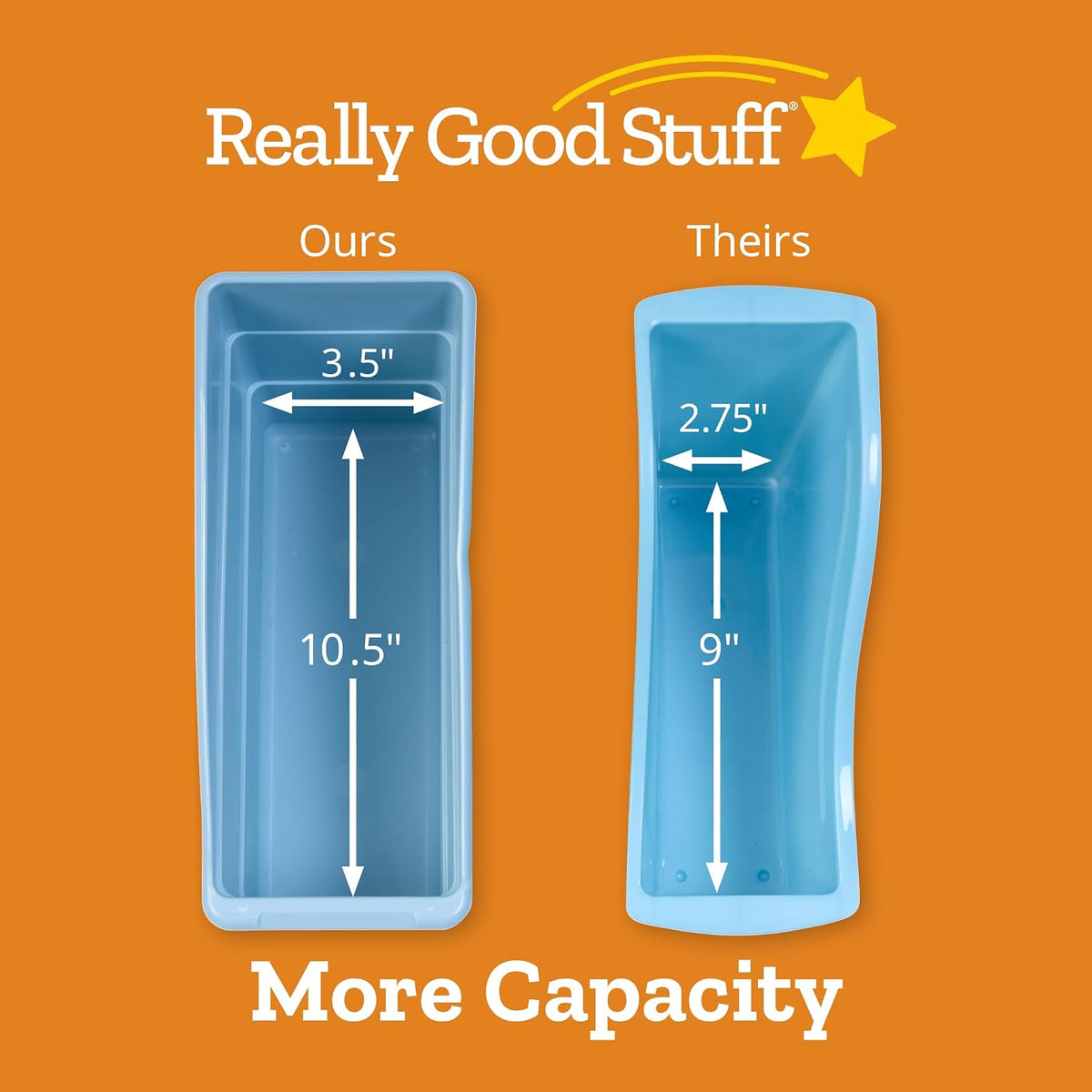 Really Good Stuff Durable Book & Binder Holders 12-Pack, Water