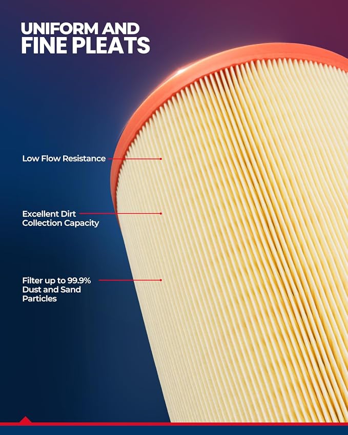 KAX Engine Air Filter, CA11950 Replacement