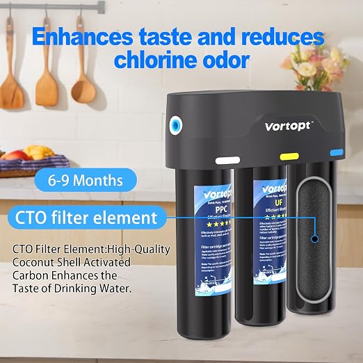 Vortopt Under Sink Water Filter,