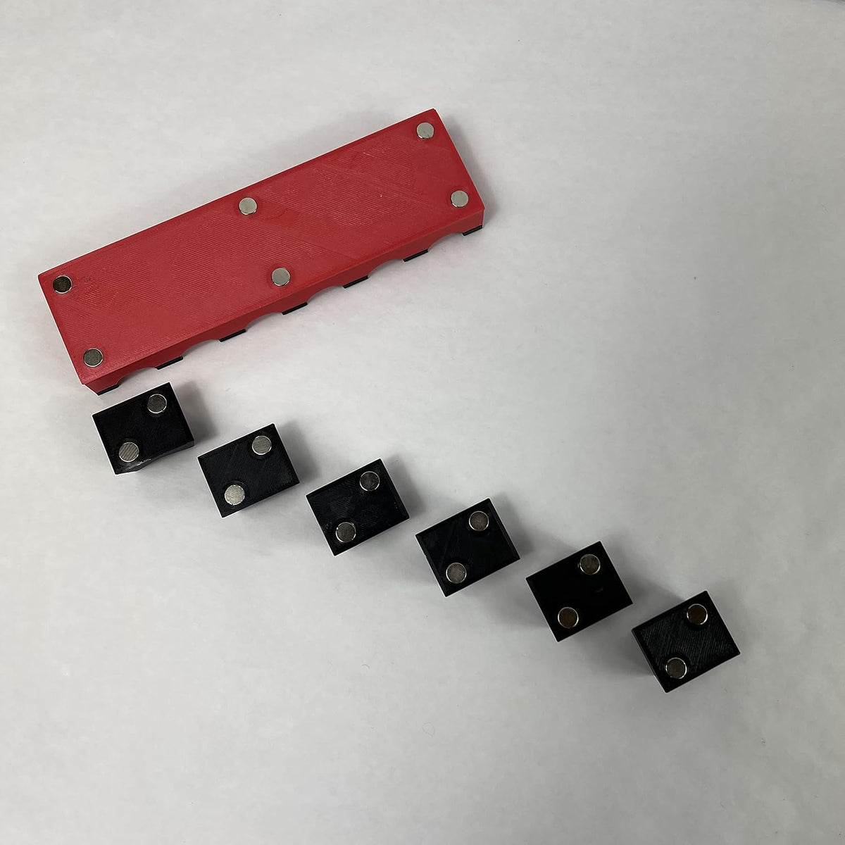 MagAttach Socket Extension Organizers (3 Piece Set, Red/Black)