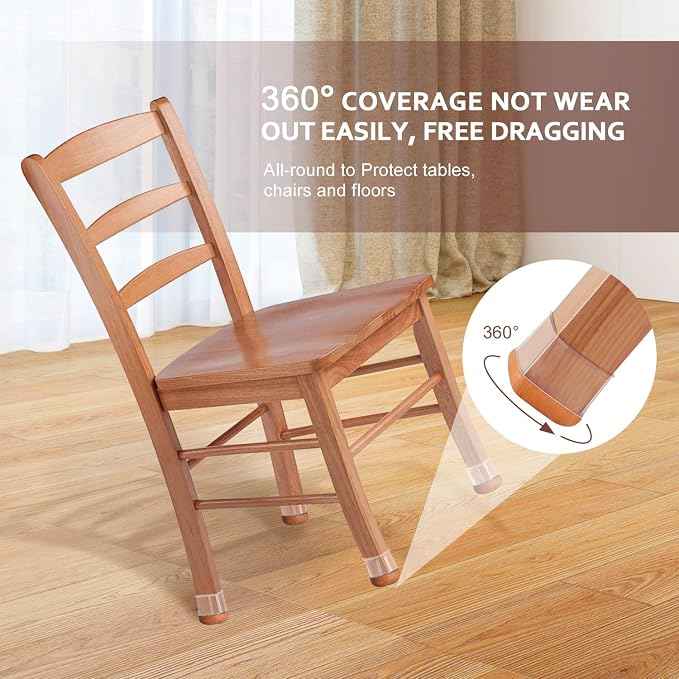 Chair Leg Floor Protectors Square Chair Leg Protectors