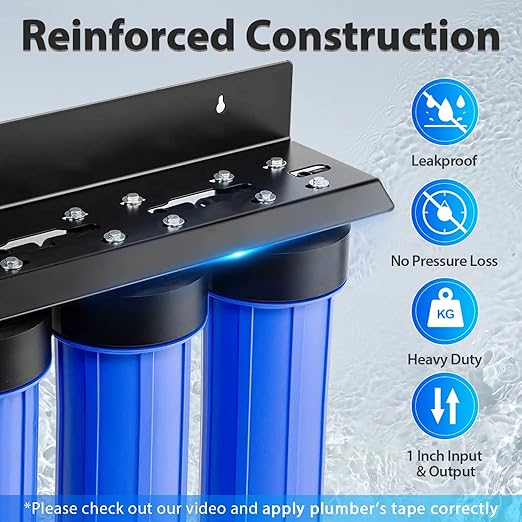 iSpring Lead-Reducing Whole House Water Filter System, Also Reduces Chlorine