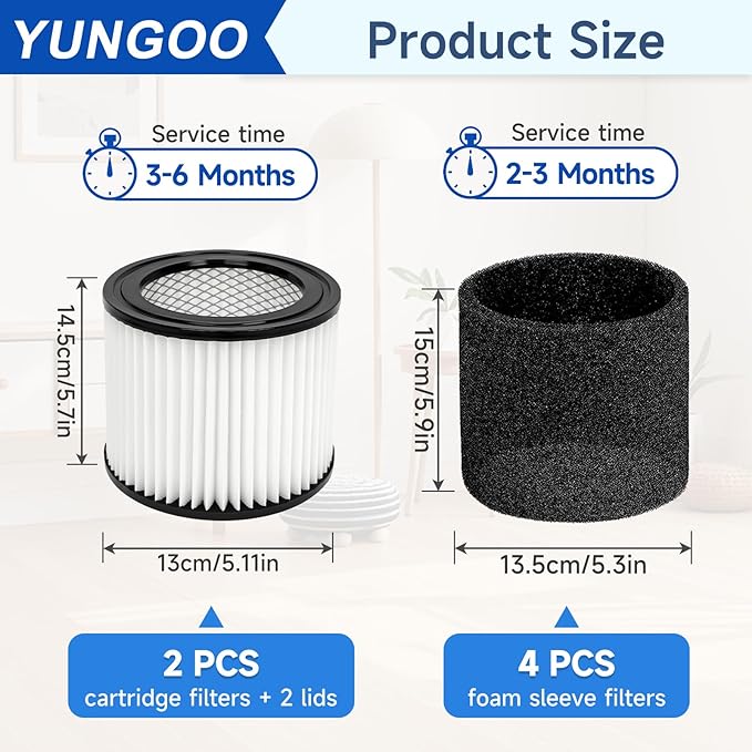 2 Pack 90398 Replacement Filter Compatible
