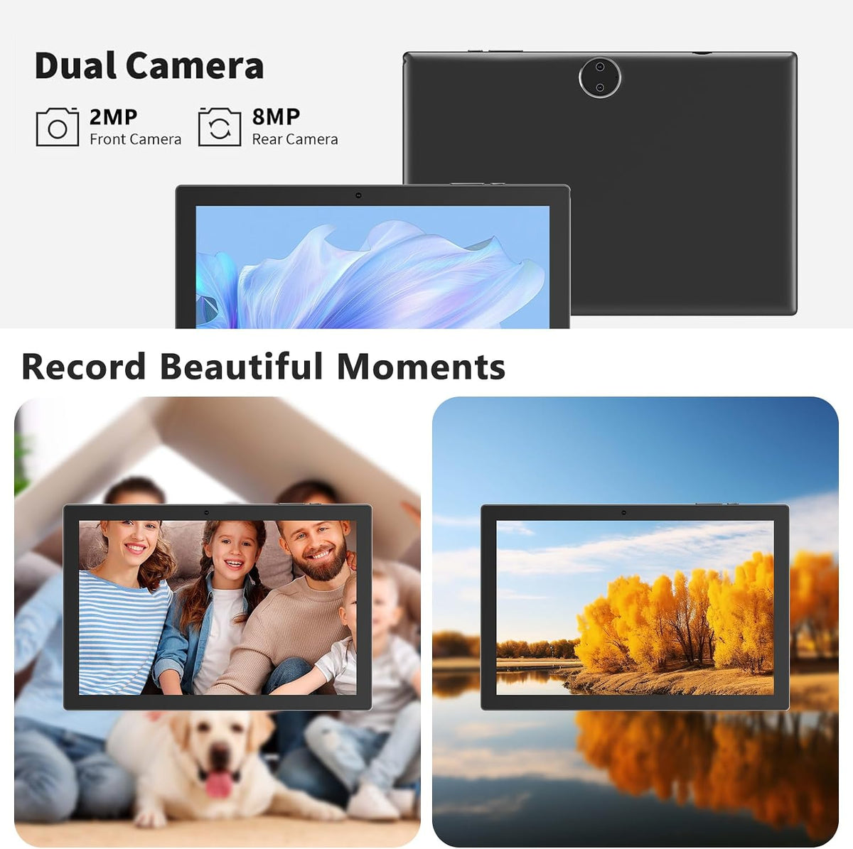 Android 15 | Tabalet with Keyboard | Tablet 10 inch | 2 in 1 Tablet
