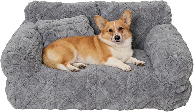 Dog Couch Bed - Softs Removable Pet Lounger, Comfortable Animal Mattress, Washable Cushion Seat, Cozys Pet Furniture With Softs Removable | Dog Couch Bed For Indoor Sleeping Relaxing Household Compani
