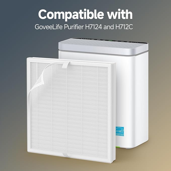 2-Pack H7124 H712C Replacement Filter Compatible