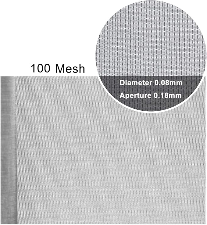 Stainless Steel Woven Wire Mesh, Stainless Steel Wire Mesh 100 Mesh Filter