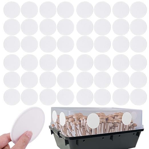 48 Pcs 2.5" Monotub Adhesive Filter Disks-2MM Thick Monotub Filter