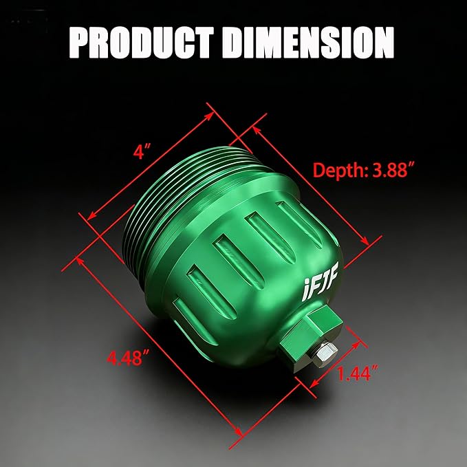 iFJF 134001 Fuel Filter Housing Cap Replacement